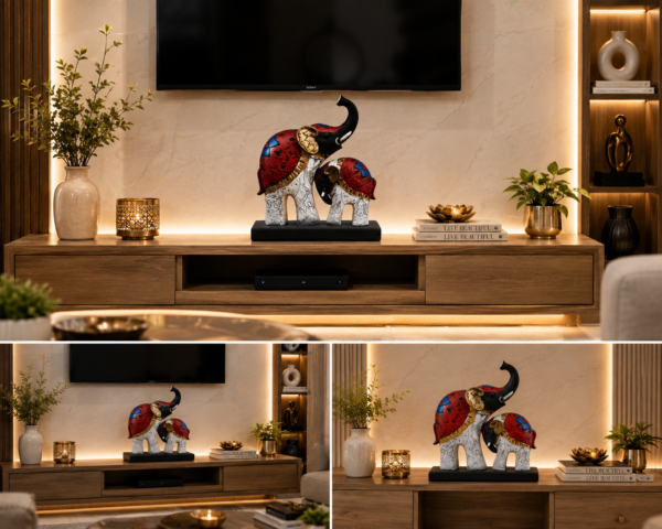 Royal Bond Elephant Sculpture