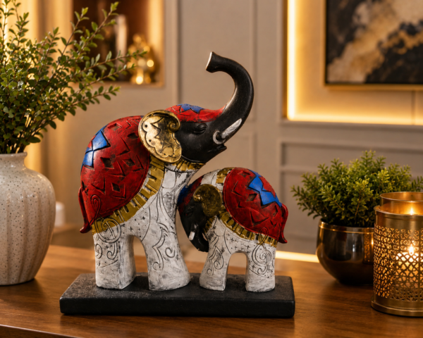 Royal Bond Elephant Sculpture