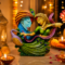 ChatGPT Image Aug 28, 2026, 11_15_44 AM Divine Radha Krishna Peacock Love Sculpture