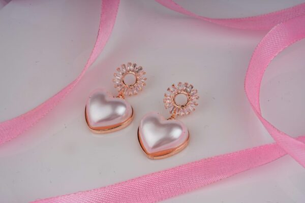 WhatsApp Image 2026-08-20 at 21.28.54 Pearl Heart Rose Gold Drop Earrings