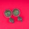 WhatsApp Image 2026-08-20 at 22.29.20 Peacock Feather Oxidised Silver JHumka Earrings