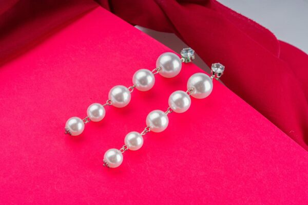 Pearl Cascade Drop Earrings