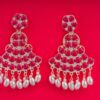 WhatsApp Image 2026-08-25 at 11.18.02 Rani Pink Pearl Statement Earrings ⭐