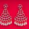 Rani Pink Pearl Statement Earrings ⭐