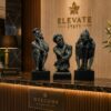The Thinking Trio Abstract Sculpture Set