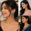bell ear ring1 Antique Floral Bell Jhumka Earrings