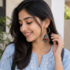 ChatGPT Image Sep 1, 2026, 10_47_54 PM Jhools Heritage Oxidised Earrings Collection – Set of 4