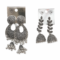 Aaranya Leaf Jhumka Earrings