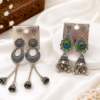 ChatGPT Image Sep 2, 2026, 10_09_25 PM Mayura & Chandrika Oxidised Earrings Combo