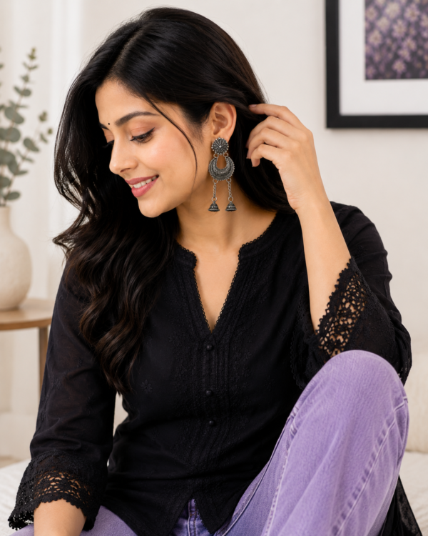 ChatGPT Image Sep 2, 2026, 10_15_11 PM Mayura & Chandrika Oxidised Earrings Combo