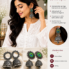 ChatGPT Image Sep 2, 2026, 10_33_54 PM Morvella Oxidised Jhumka Duo