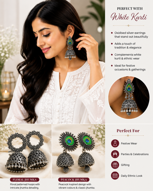 ChatGPT Image Sep 2, 2026, 10_33_54 PM Morvella Oxidised Jhumka Duo