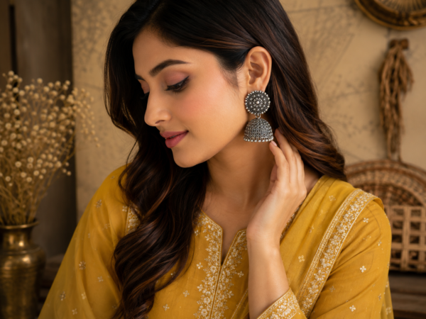 ChatGPT Image Sep 2, 2026, 11_36_32 AM Noor Chakra Oxidised Jhumka Earrings
