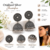ChatGPT Image Sep 5, 2026, 02_56_26 PM Noor Chakra Oxidised Jhumka Earrings