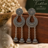 ChatGPT Image Sep 5, 2026, 04_50_55 PM Timeless Chandrika Oxidised Silver Jhumka Earrings