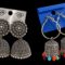 Rangrez Oxidised Silver Jhumka Earrings Combo – Pack of 2 Pairs